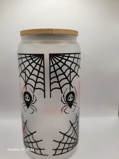 Spider Temple Glass cup